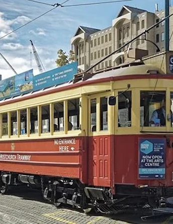 Séjour linguistique à Christchurch tramway tour