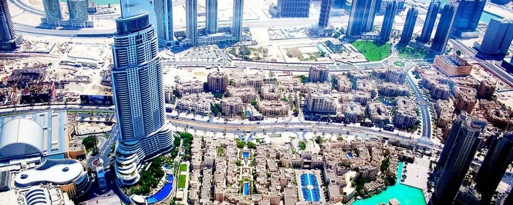 Dubaï vue aérienne visa-dubai-covida9-marocain-voyage-exception-dubai-vue-haut