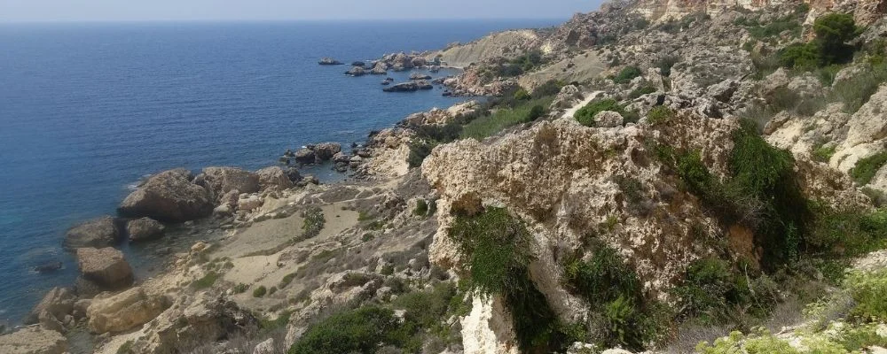 Plage aller à malte